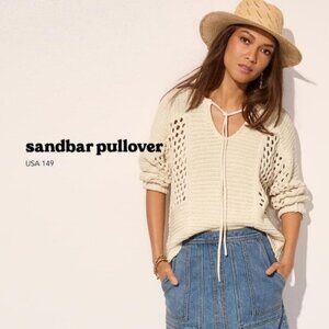 CAbi Womens Sandbar Pullover Size L